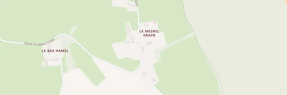 Plan du 399 Rte du Mesnil Grain à Donnay