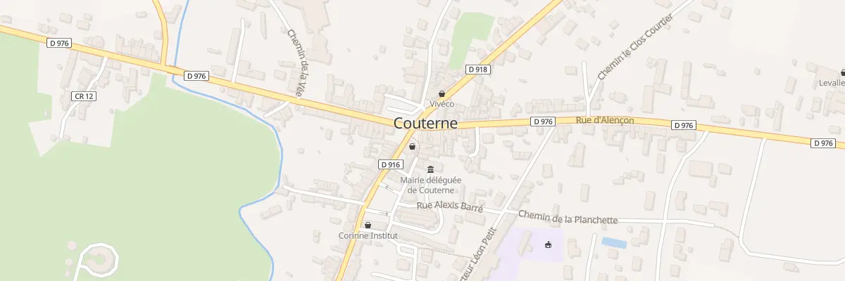 Plan du 1 Rue des Quatre Roues à Rives d’Andaine