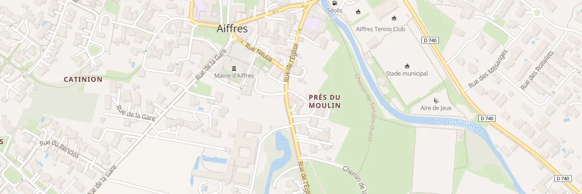 Plan du 165 Rue de l’Eglise à Aiffres