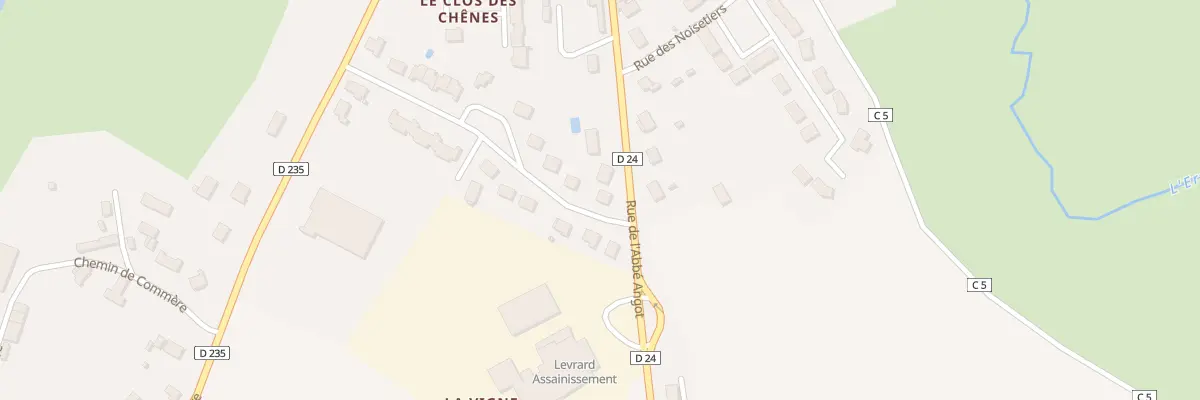 Plan du 25 Rue du Boischaud à Val-du-Maine