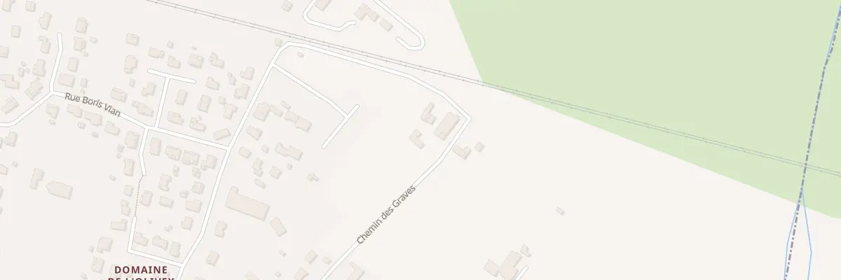 Plan du 14 Che des Graves à Saint-Loubès