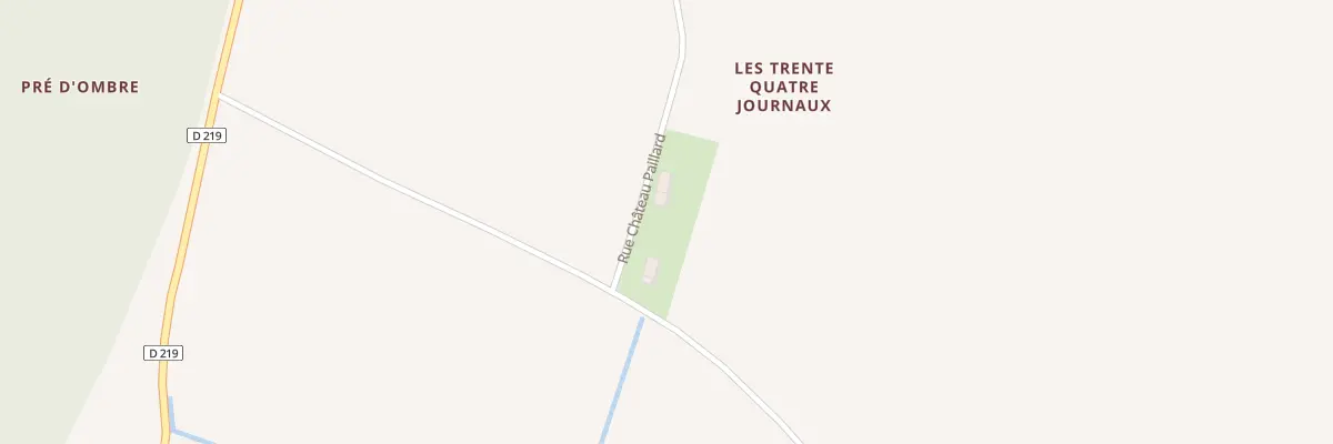 Plan du 47 Chateau Paillard à Rives-de-Boutonne