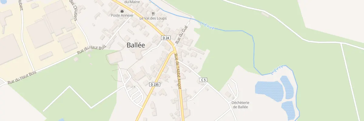 Plan du 1 Rue du Bois aux Moines à Val-du-Maine