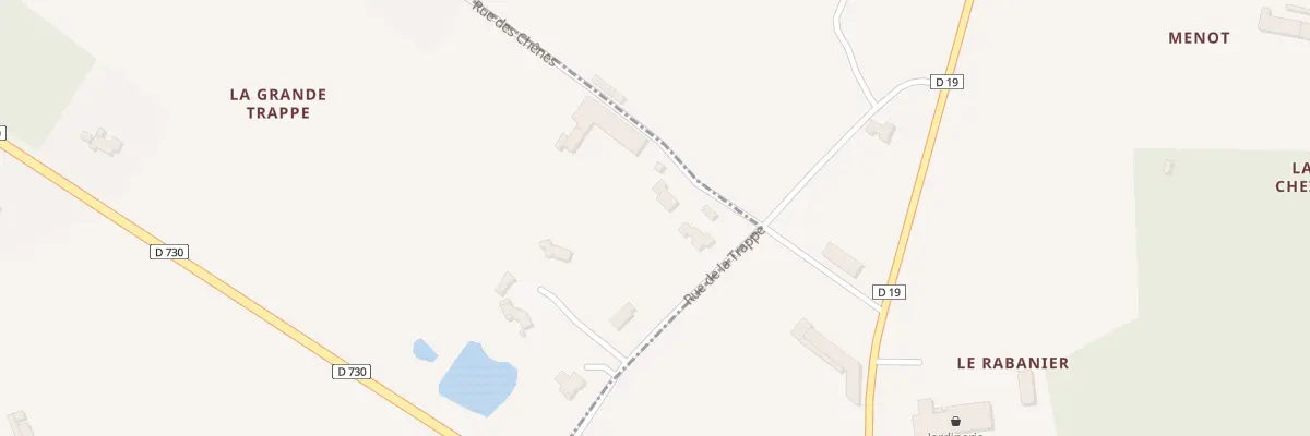 Plan du 46 Rue des Chênes à Souméras