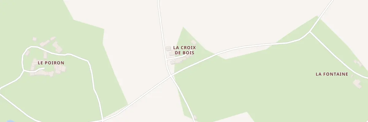 Plan du 7 La Croix de Bois à Boismé