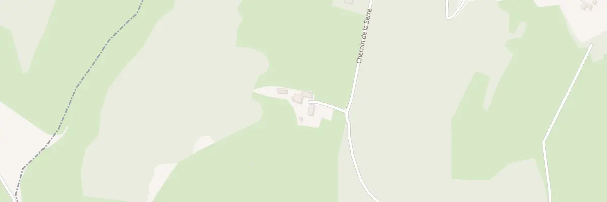 Plan du 14 Che de la Serre à Rébénacq