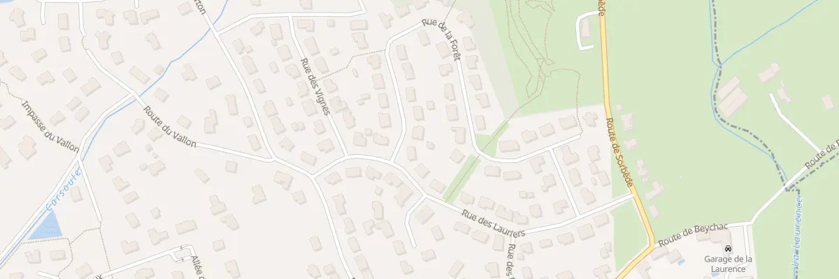 Plan du 31 Rue de la Forêt à Montussan