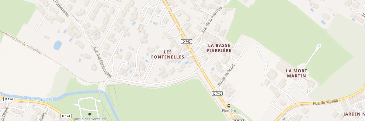 Plan du 275 Rte de Niort à Aiffres