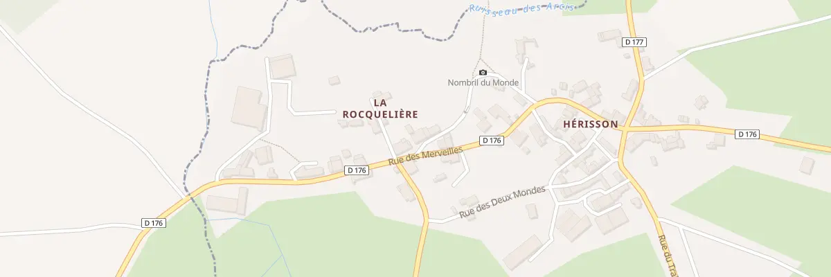 Plan du 10 Rue des Courants d’Air à Pougne-Hérisson
