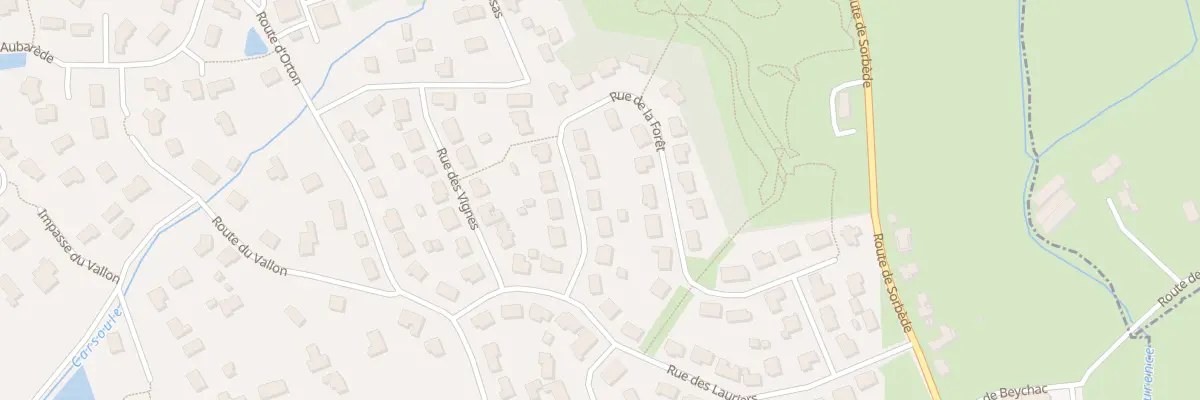 Plan du 27 Rue de la Forêt à Montussan