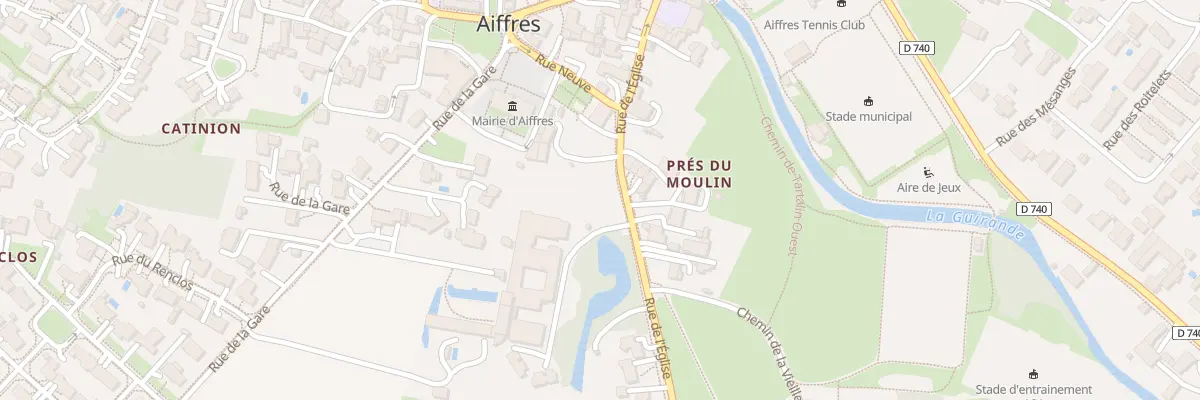 Plan du 180 Rue de l’Eglise à Aiffres