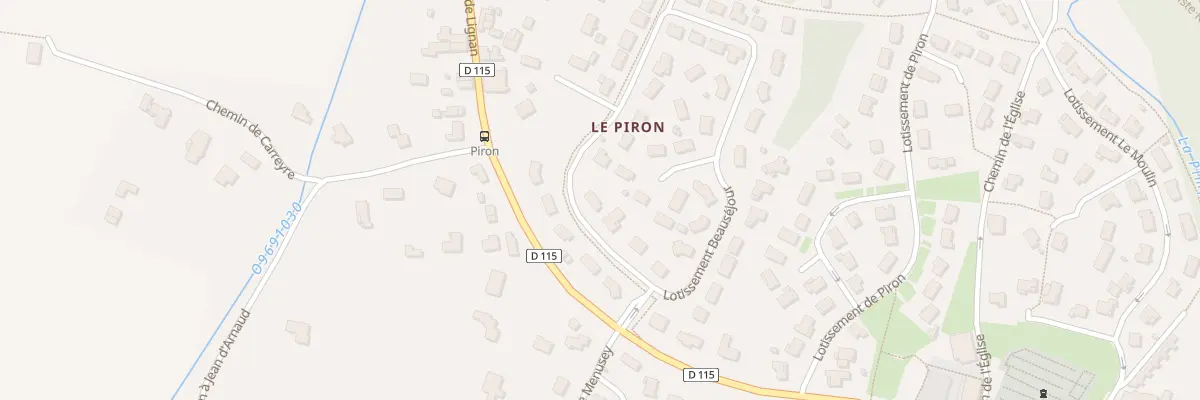 Plan du 32 Lot Beausejour à Sadirac