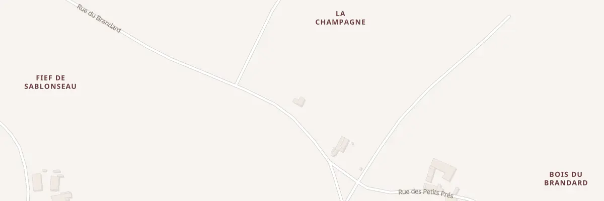 Plan du 84 Rue du Brandard à Coulonges