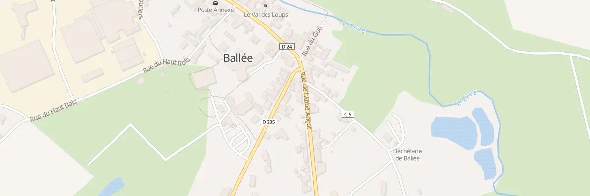 Plan du 6 Rue de l’Abbé Angot à Val-du-Maine