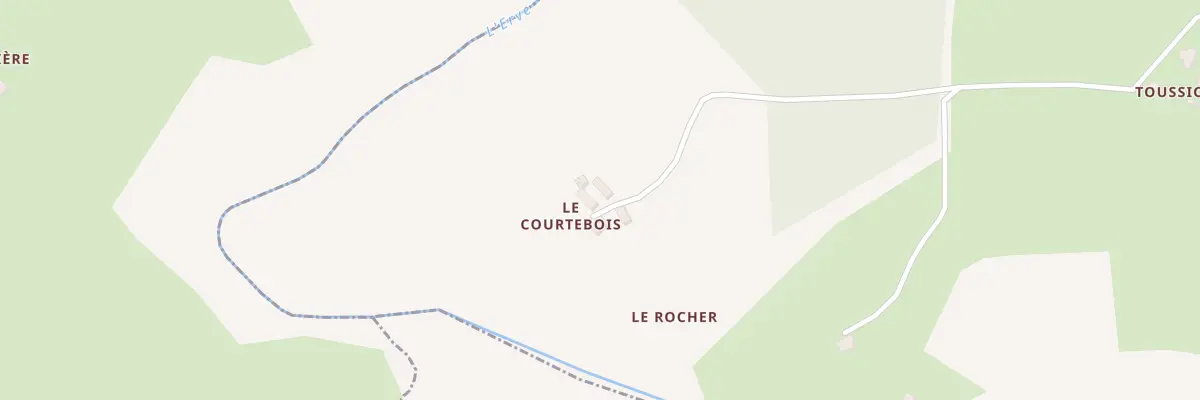 Plan du 5112 Le Gast à Saulges
