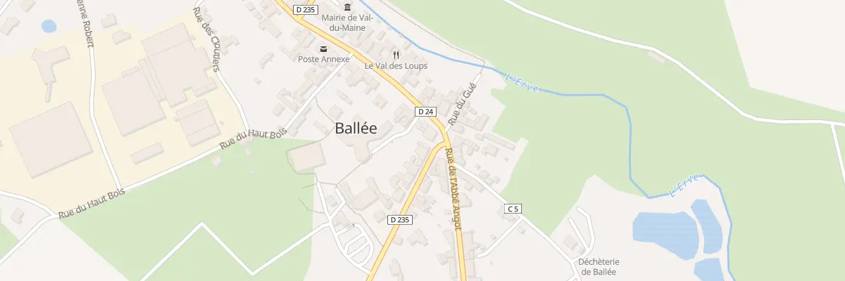 Plan du 62 Rue du Mal Leclerc à Val-du-Maine