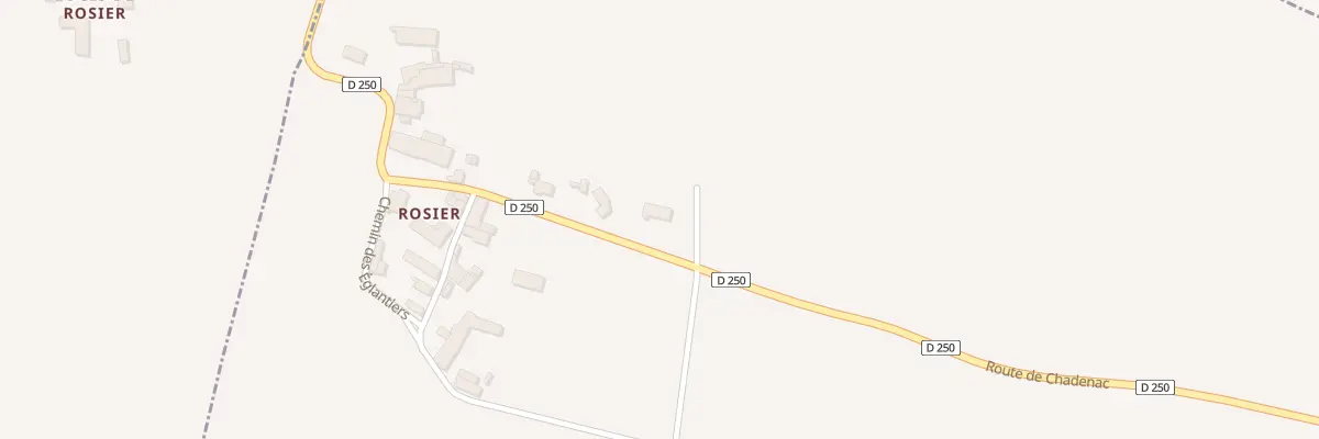 Plan du 2 Rte de Chadenac à Neuillac