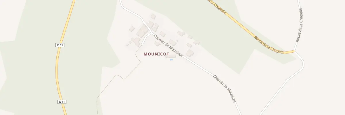 Plan du 375 Che de Mounicot à Larrivière-Saint-Savin