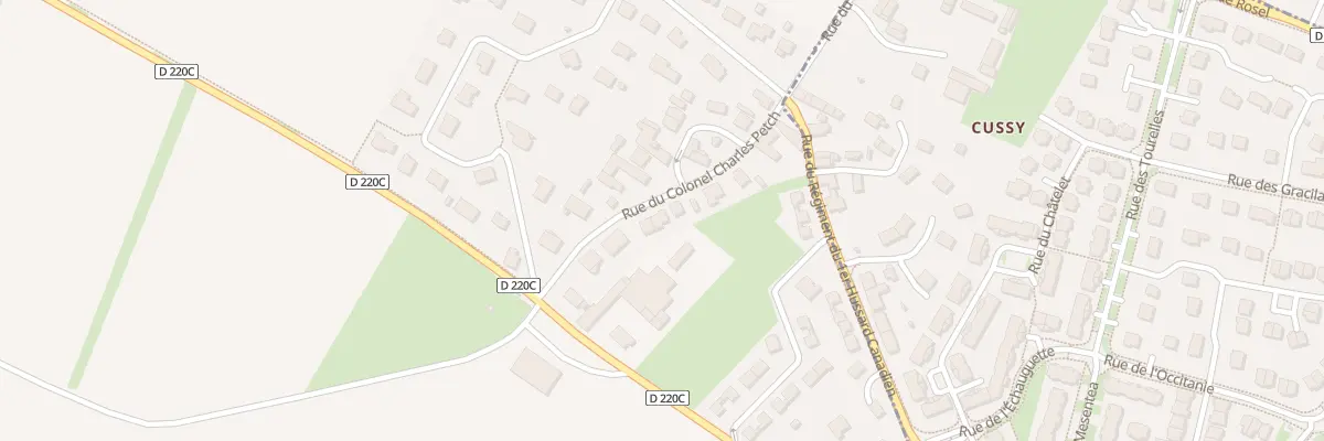 Plan du 12 Rue du Col Charles Petch à Authie