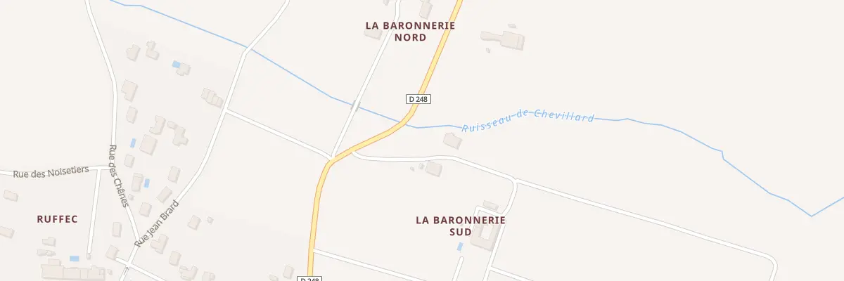 Plan du 274 Baronnerie Sud à Cézac