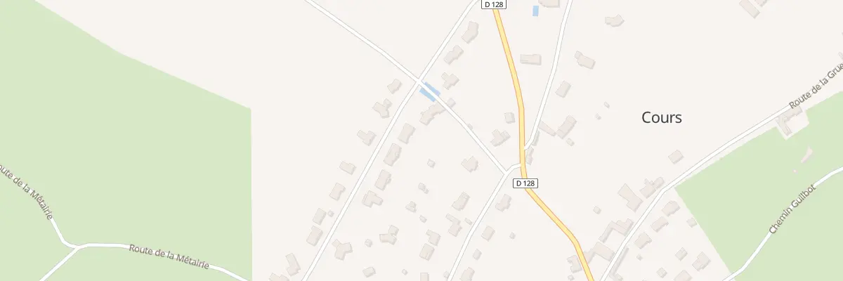 Plan du 9 Che du Pinier à Cours