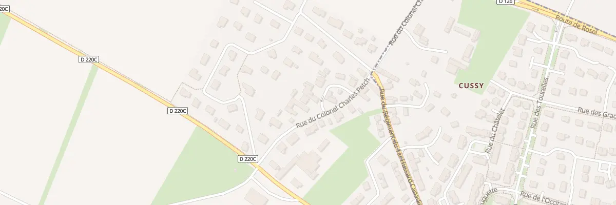 Plan du 9 Rue du Col Charles Petch à Authie