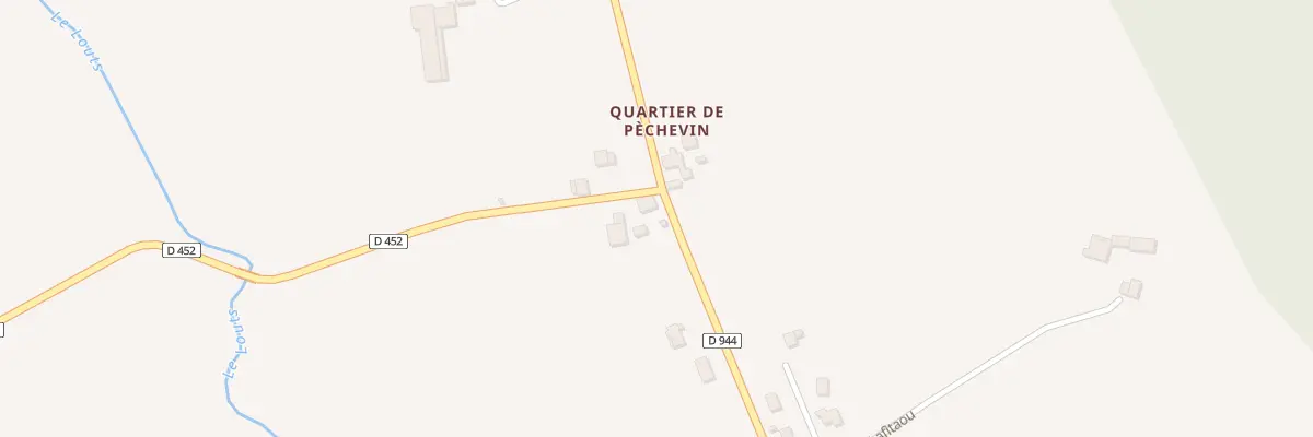 Plan du 672 Qua de Pèchevin à Philondenx