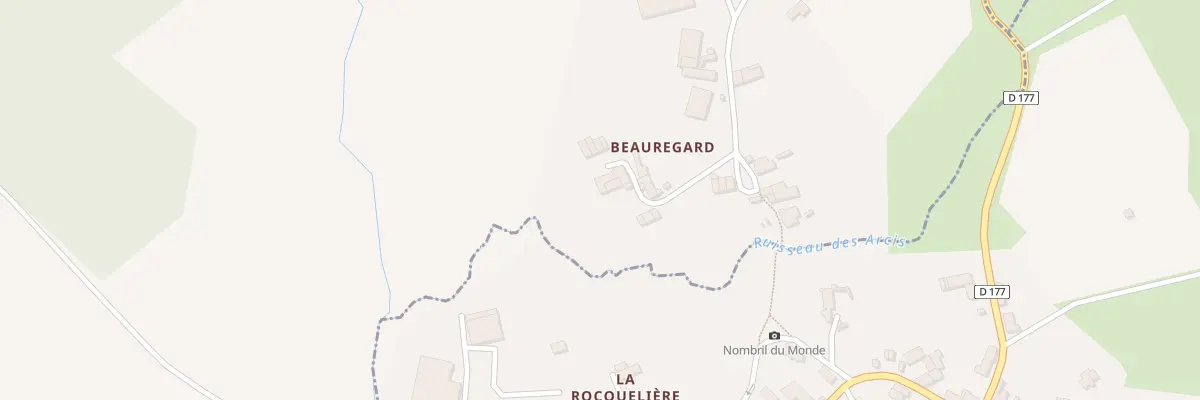 Plan du 25 Beauregard à Neuvy-Bouin
