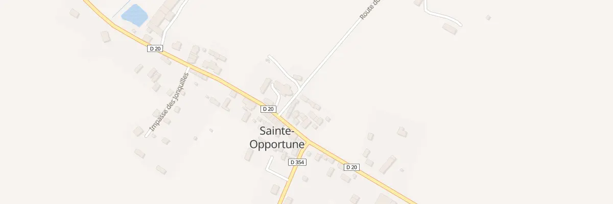 Plan du 105 Le Bourg à Sainte-Opportune