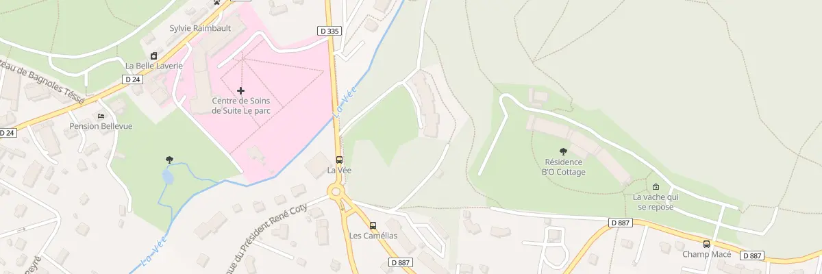 Plan du 1 Imp des Gémeaux à Bagnoles de l’Orne Normandie