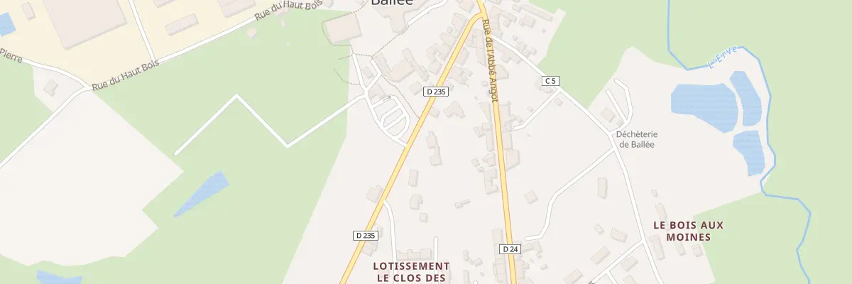 Plan du 11 Rue de Commeré à Val-du-Maine