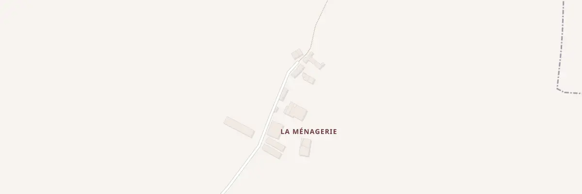 Plan du 1 La Menagerie à La Chapelle-au-Riboul