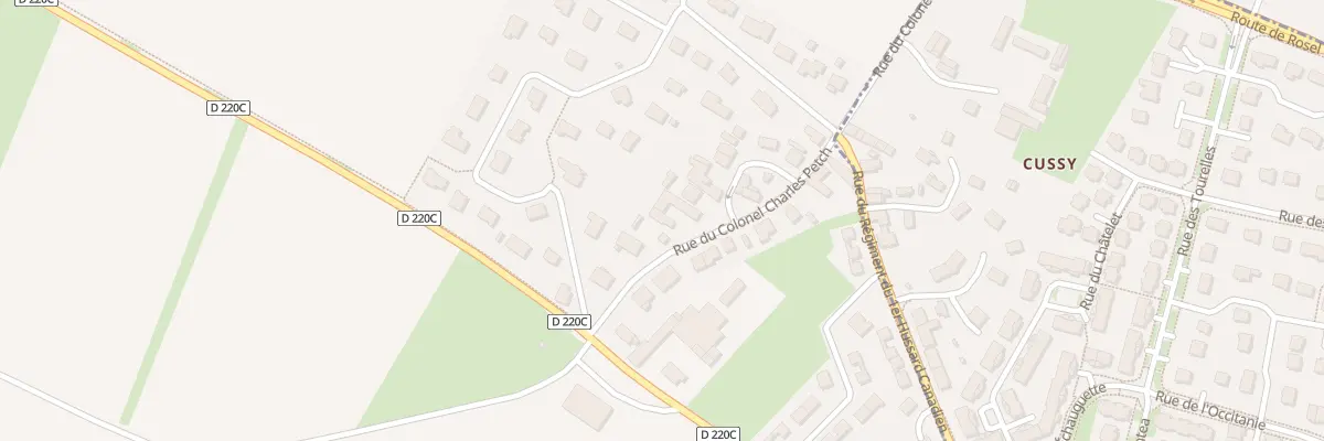 Plan du 5 Rue du Col Charles Petch à Authie