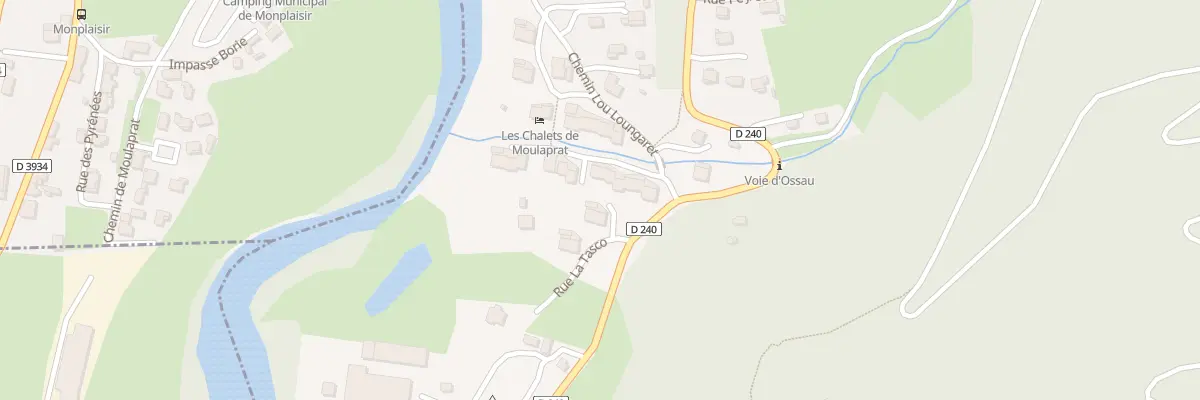 Plan du 5112 Moulaprat à Aste-Béon