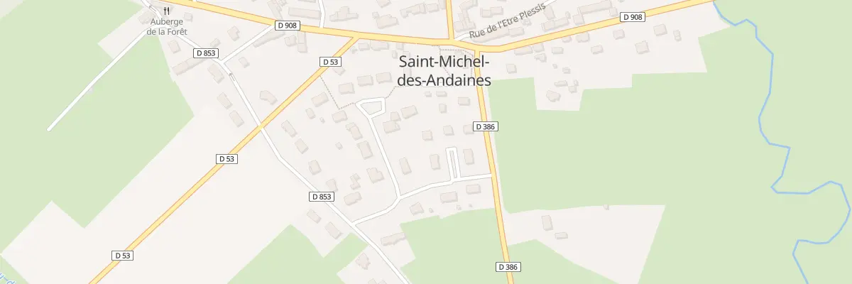Plan du 7 Rue du Verger à Bagnoles de l’Orne Normandie
