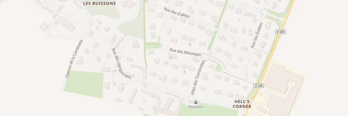 Plan du 7 Rue des Mésanges à Villons-les-Buissons