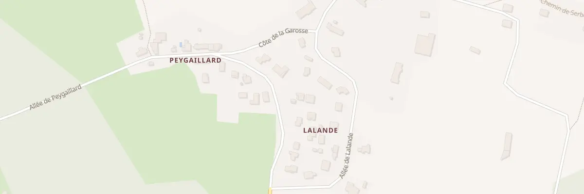 Plan du 109B Lalande à Bonnetan