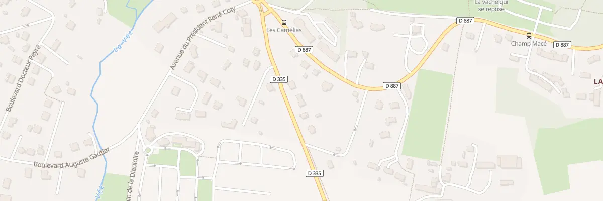 Plan du 3 Av du Château de Couterne à Bagnoles de l’Orne Normandie