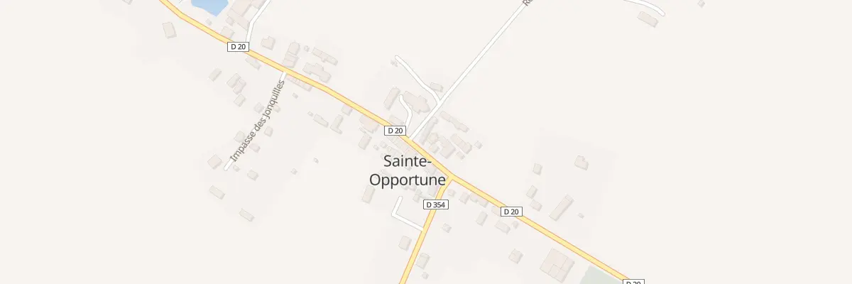 Plan du 102 Le Bourg à Sainte-Opportune
