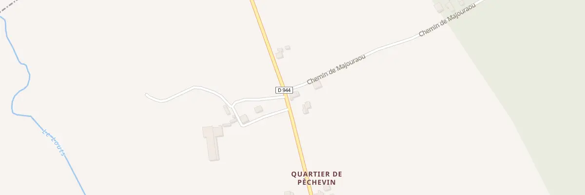 Plan du 465 Qua de Pèchevin à Philondenx