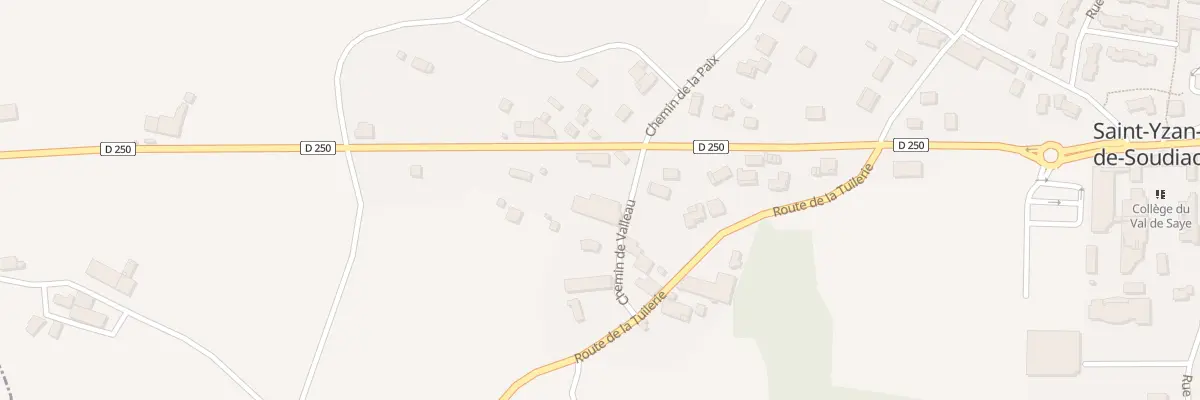 Plan du 2B Valleau à Saint-Yzan-de-Soudiac