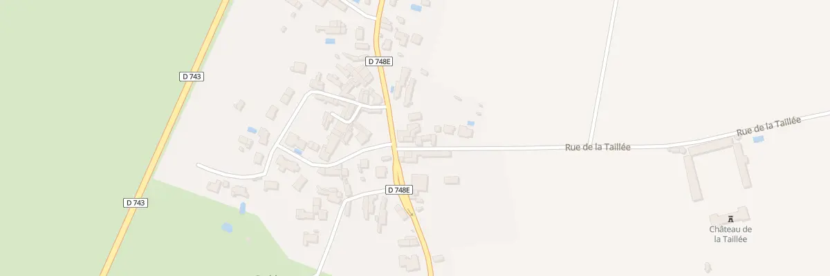 Plan du 47 Rue de la Taillée à Échiré