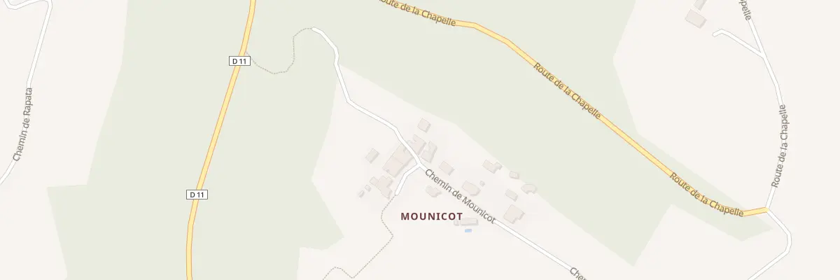 Plan du 470 Che de Mounicot à Larrivière-Saint-Savin