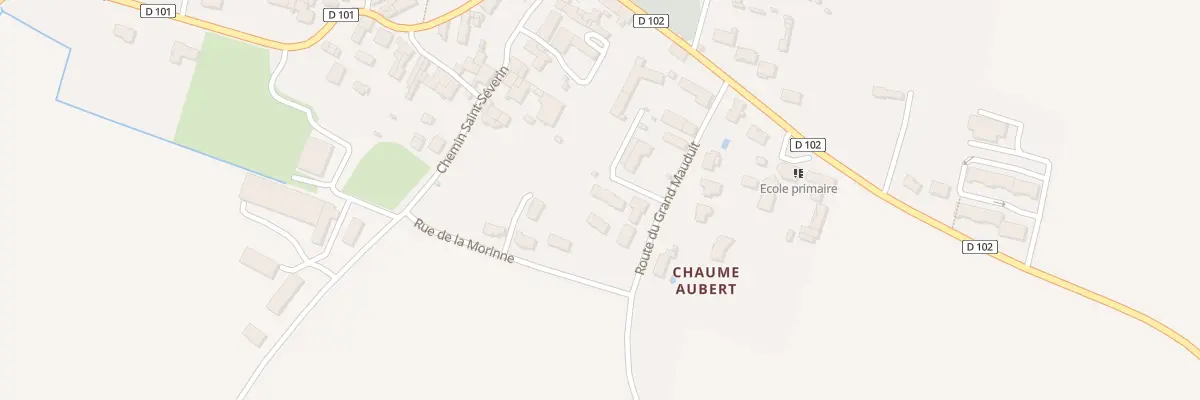 Plan du 14 Rte du Grand Mauduit à Marigny