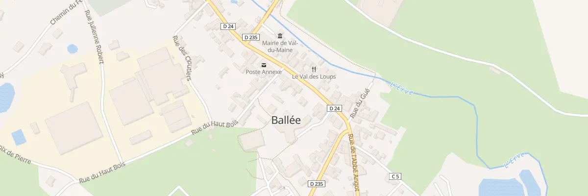 Plan du 56 Rue du Mal Leclerc à Val-du-Maine
