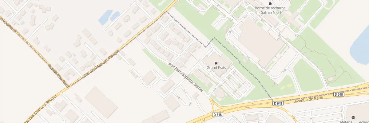 Plan du 4 Rue Colette Besson à Niort