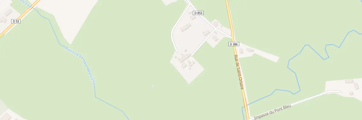 Plan du 5 All de la Grande Prise à Bagnoles de l’Orne Normandie