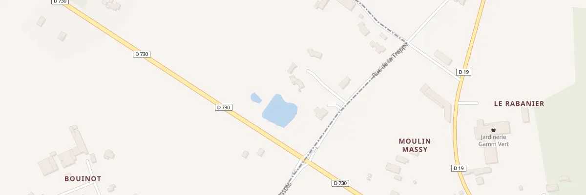 Plan du 8 Rue de la Trappe à Souméras