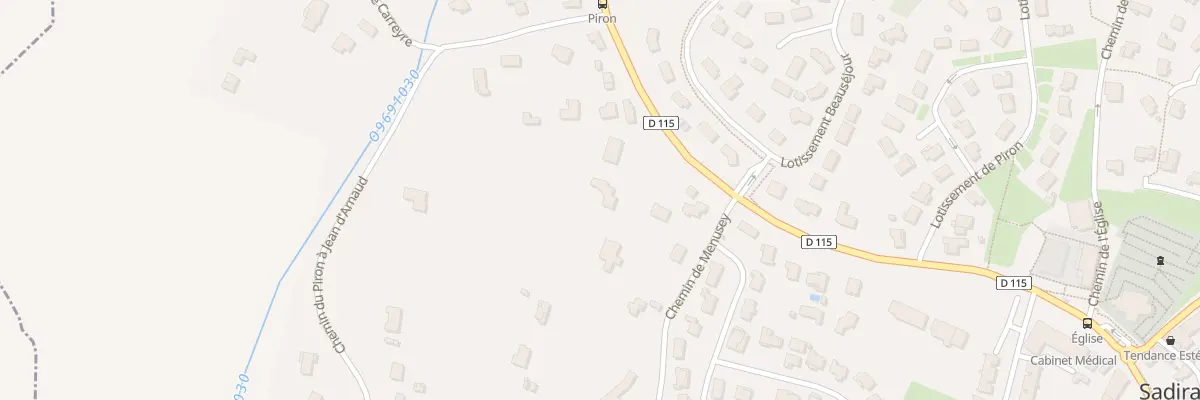 Plan du 26 Rte de Lignan à Sadirac