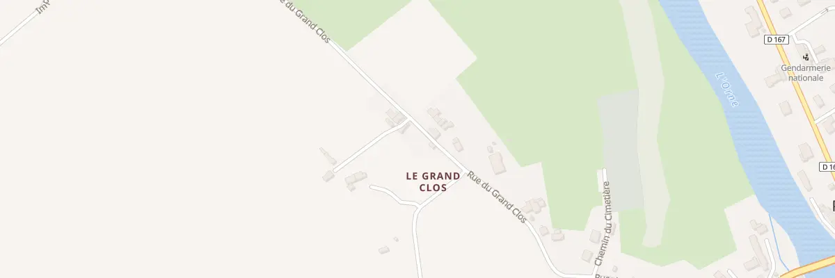 Plan du 6 Rue du Grand Clos à Pont-d’Ouilly